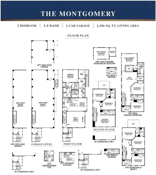 2D floor plan layout of this home in , Hanahan, SC (Image 3).