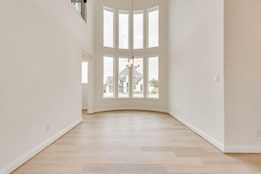 Spacious, unfurnished interior of a new home in Somercrest, Midlothian (Image 21). Spacious, unfurnished interior of a new home in Somercrest, Midlothian (Image 21).