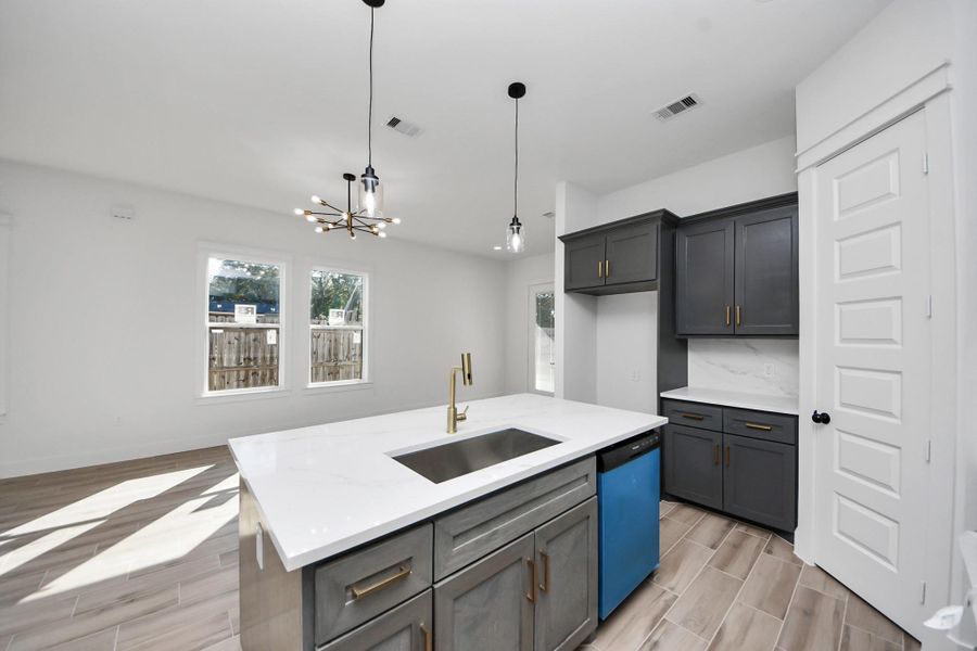 Furnished interior view inside a new home in , Liberty (Image 7). Furnished interior view inside a new home in , Liberty (Image 7).