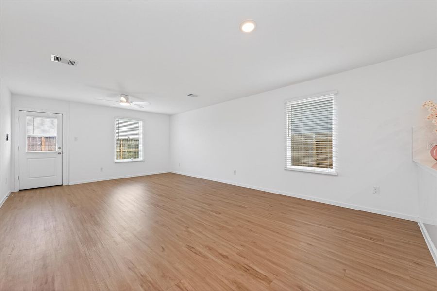 Spacious, unfurnished interior of a new home in Tavola, New Caney (Image 15). Spacious, unfurnished interior of a new home in Tavola, New Caney (Image 15).