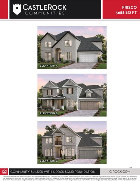 Frisco 3688 Elevation Plan C Home is completed and waiting for your memories. Frisco 3688 Elevation Plan C Home is completed and waiting for your memories.