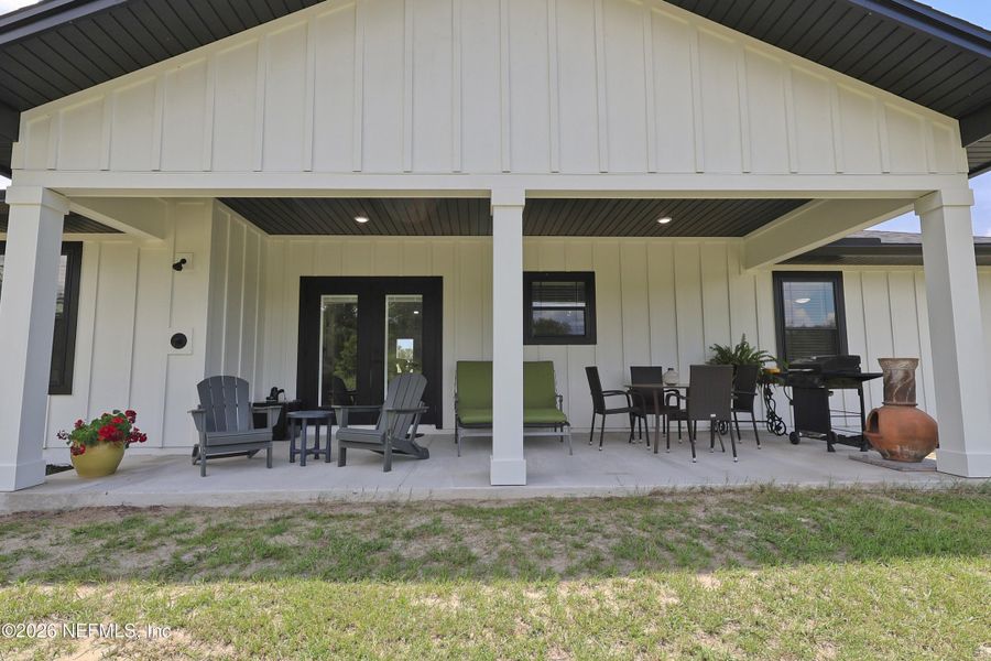 Exterior details and patio area of a home in , Keystone Heights (Image 29). Exterior details and patio area of a home in , Keystone Heights (Image 29).