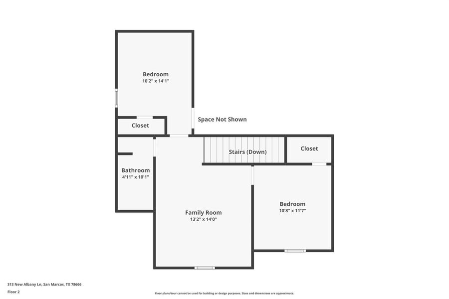 2D floor plan layout of this home in Whisper South, San Marcos, TX (Image 17). 2D floor plan layout of this home in Whisper South, San Marcos, TX (Image 17).