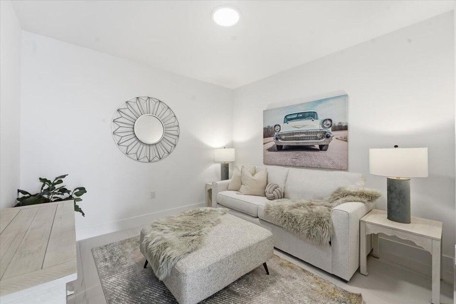 4th sleeping area/bonus room , en-suite