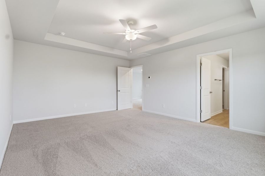 Spacious, unfurnished interior of a new home in Piper Creek, Newton (Image 23). Spacious, unfurnished interior of a new home in Piper Creek, Newton (Image 23).
