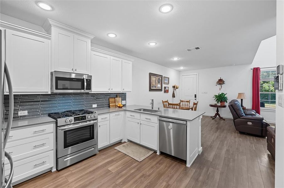 Furnished interior view inside a new home in , Flower Mound (Image 16).