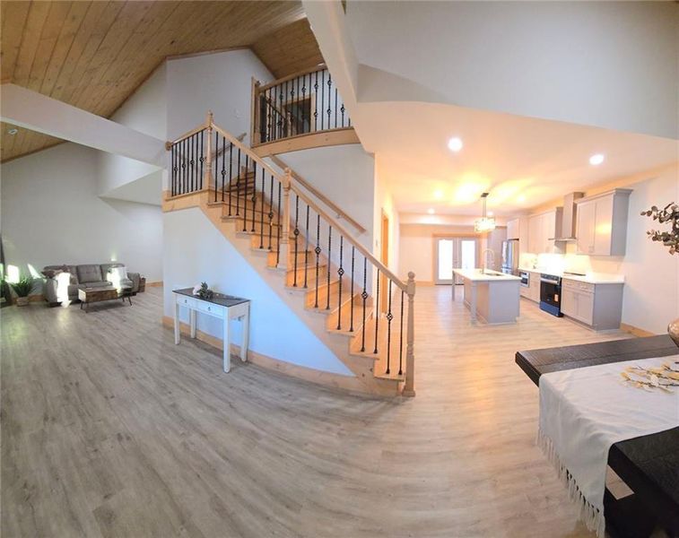 Furnished interior view inside a new home in , McCaysville (Image 7).