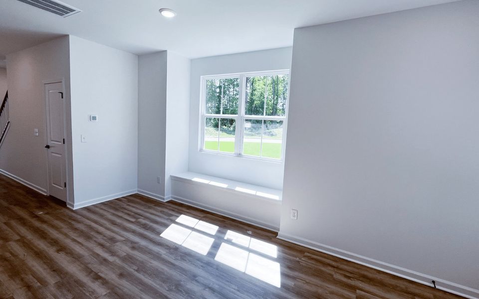 Spacious, unfurnished interior of a new home in Wendell Falls, Wendell (Image 11). Spacious, unfurnished interior of a new home in Wendell Falls, Wendell (Image 11).