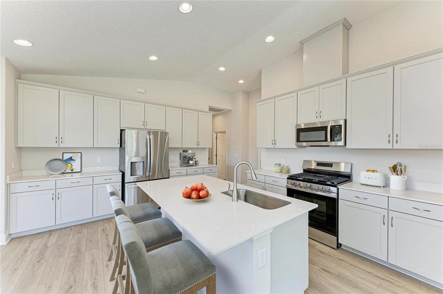 Furnished interior view inside a new home in Crosswind Point, Parrish (Image 6).