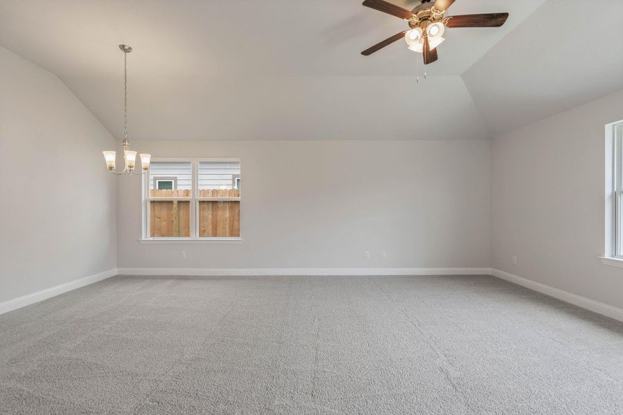 Spacious, unfurnished interior of a new home in Grand Oaks Reserve, Cleveland (Image 21).