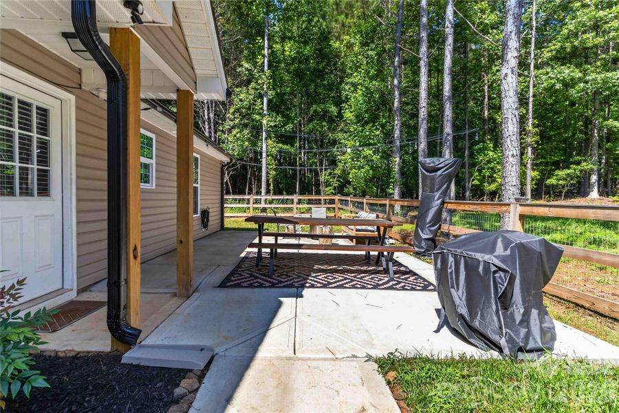 Exterior details and patio area of a home in , Rock Hill (Image 4). Exterior details and patio area of a home in , Rock Hill (Image 4).