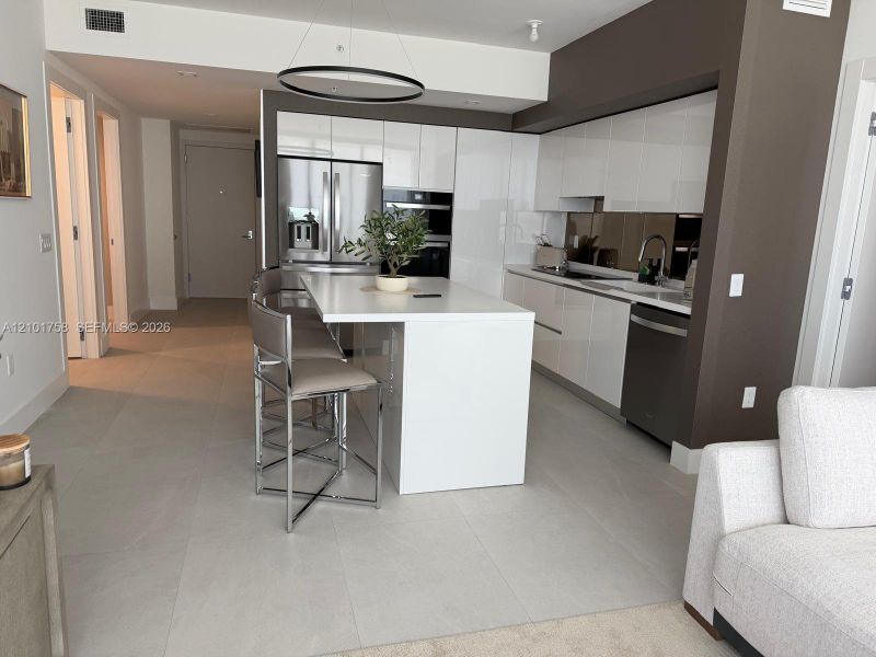 Furnished interior view inside a new home in , Hallandale Beach (Image 8).