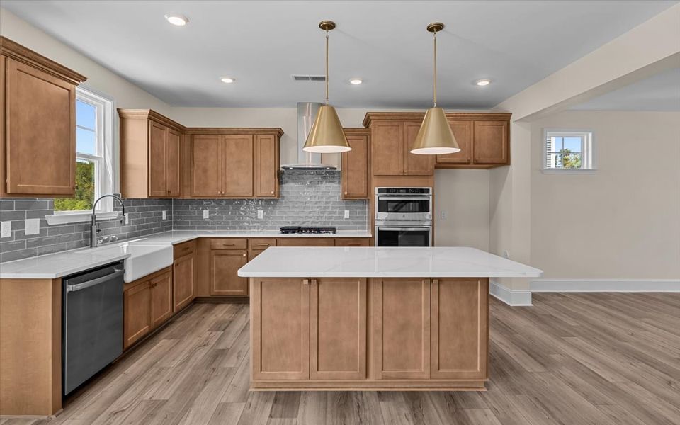 Furnished interior view inside a new home in Hanes Lake, Winston-Salem (Image 10).