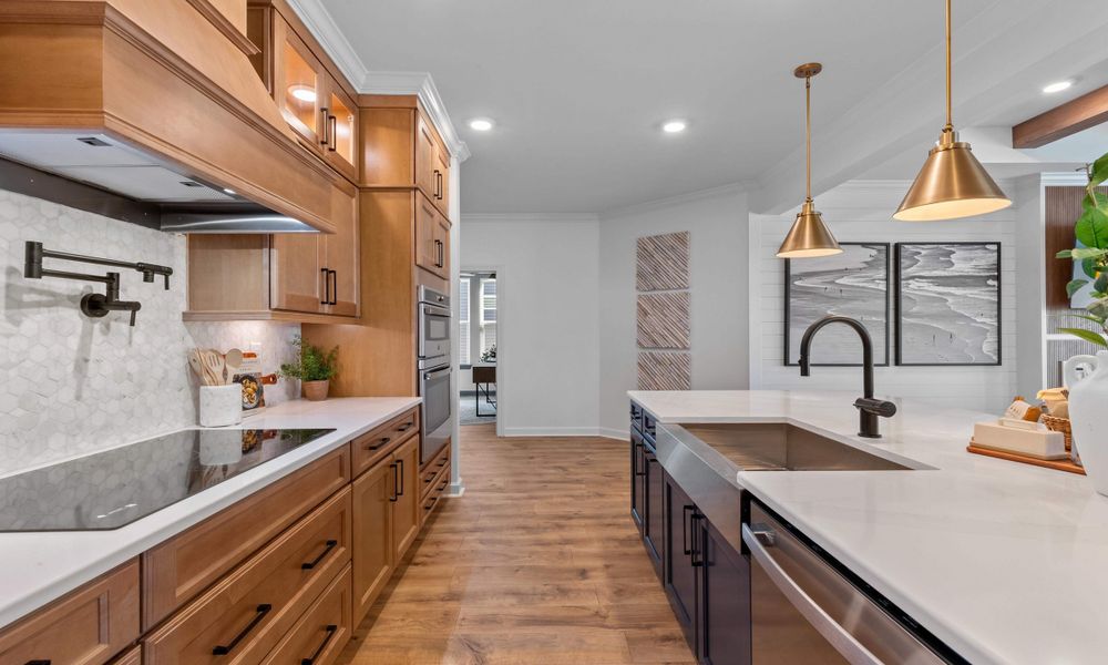 Representative furnished interior of a home built from the The Surfrider by Chesapeake Homes in The Willows, Loris (Image 4).