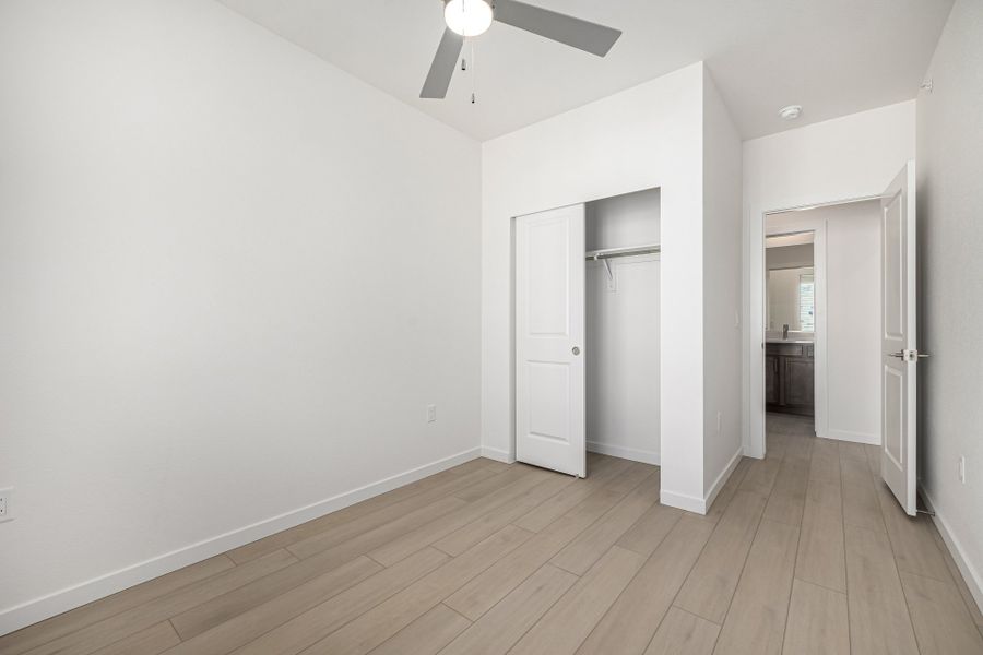 Spacious, unfurnished interior of a new home in The Residences at Victory Ridge, Colorado Springs (Image 17). Spacious, unfurnished interior of a new home in The Residences at Victory Ridge, Colorado Springs (Image 17).