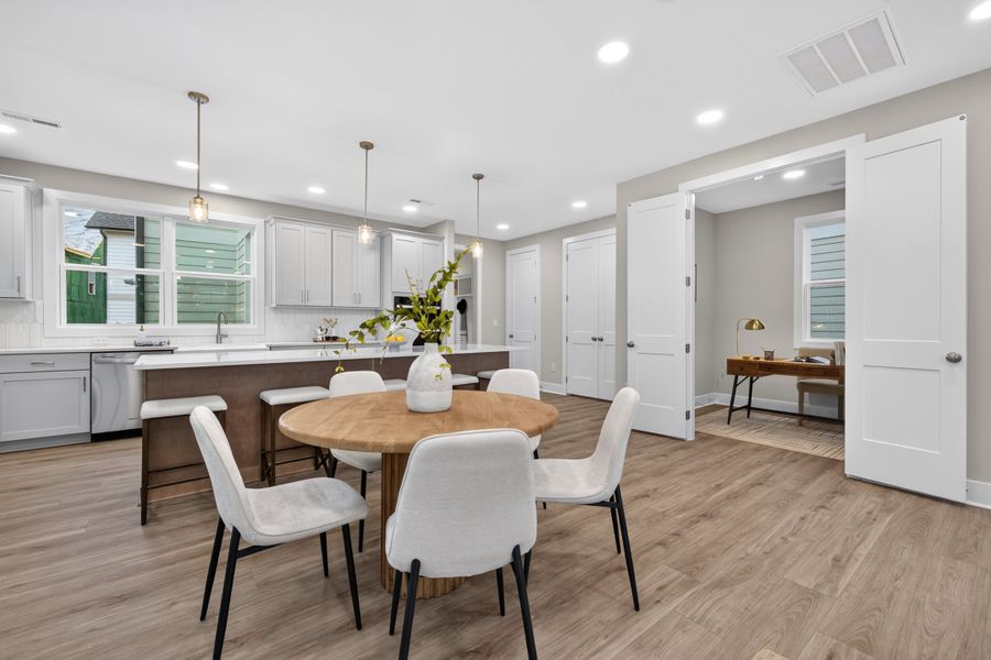 Kitchen & Dining Open Layout Kitchen & Dining Open Layout