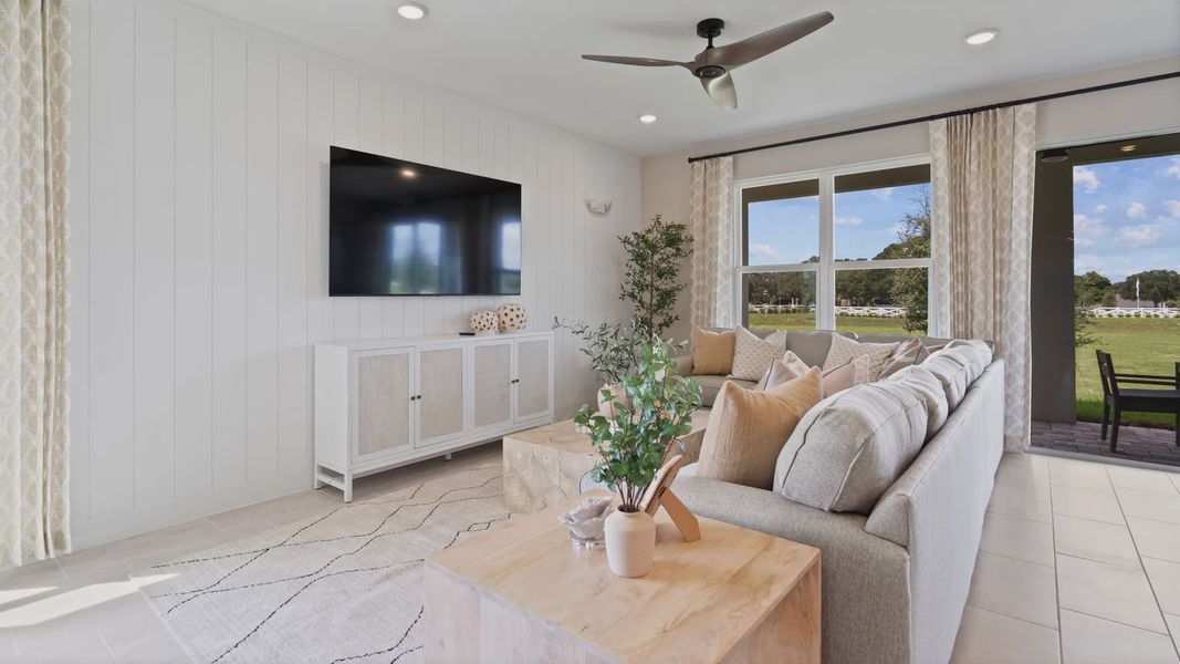 Furnished interior view inside a new home in Trailside, Mount Dora (Image 21).