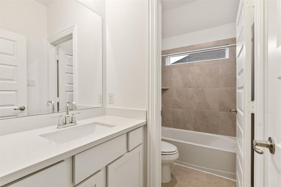 Furnished interior view inside a new home in Sundance Cove, Crosby (Image 13). Furnished interior view inside a new home in Sundance Cove, Crosby (Image 13).