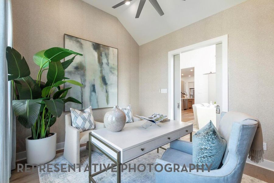Furnished interior view inside a new home in Briarley, Montgomery (Image 12).