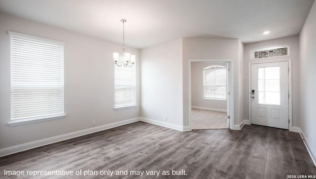 Spacious, unfurnished interior of a new home in Veranda, San Antonio (Image 23).