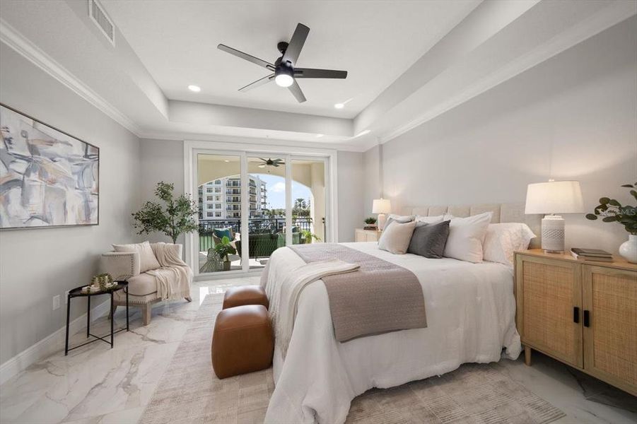 Furnished interior view inside a new home in , Clearwater Beach (Image 12).