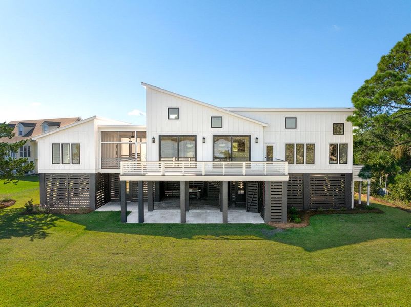 Front exterior of a new home in , Charleston, SC, highlighting curb appeal (Image 39).