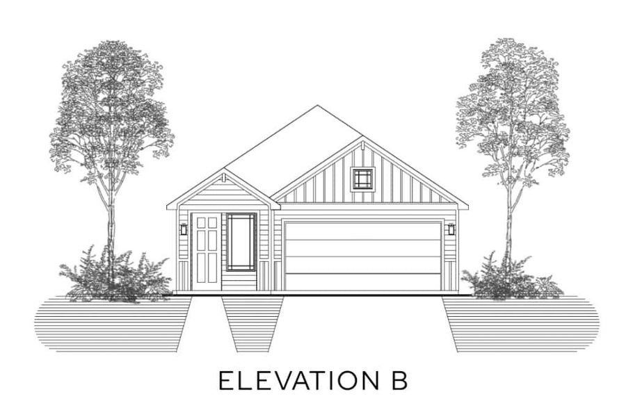 Representative rendering of the exterior for the The Hillis by Lillian Custom Homes (Image 4). Representative rendering of the exterior for the The Hillis by Lillian Custom Homes (Image 4).