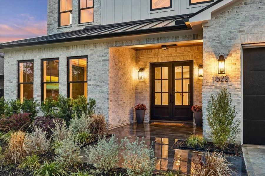 Exterior details and patio area of a home in , Houston (Image 3). Exterior details and patio area of a home in , Houston (Image 3).