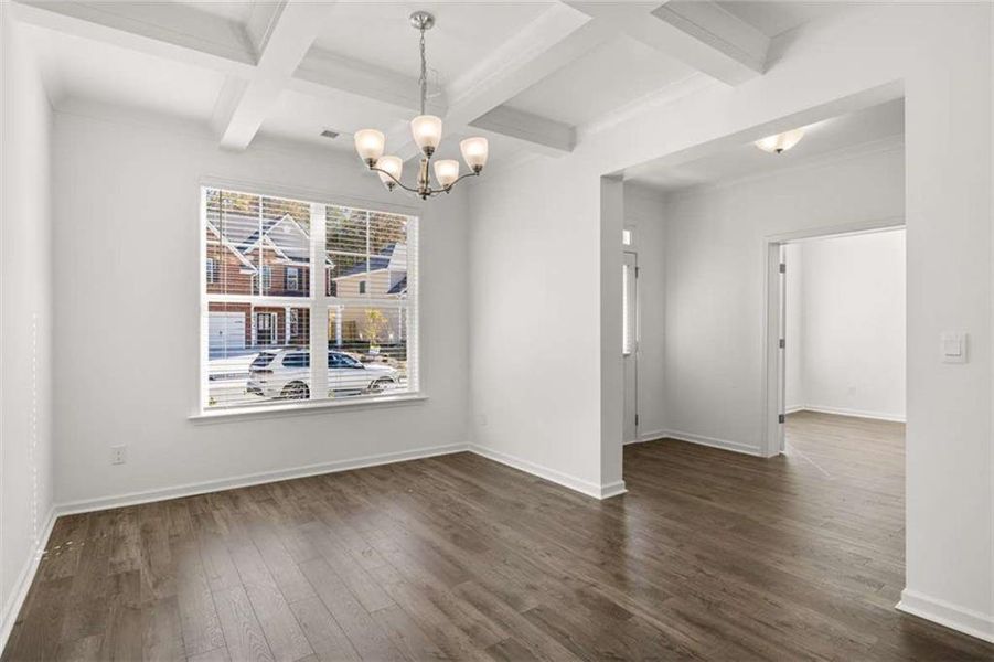 Spacious, unfurnished interior of a new home in Water Oak Estates, Lawrenceville (Image 42).