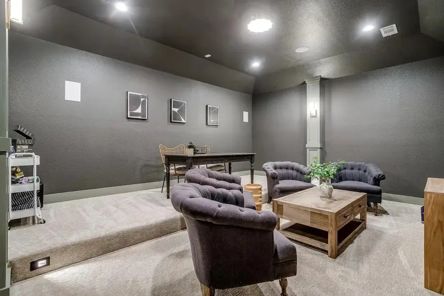 Representative furnished interior of a home built from the The Carley by Elmwood Custom Homes in Byrum Ranch, Maypearl (Image 13).