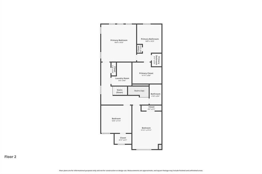 2D floor plan layout of this home in , Cumming, GA (Image 6).