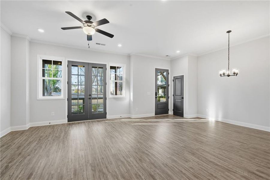 Spacious, unfurnished interior of a new home in Serenity, Hapeville (Image 37). Spacious, unfurnished interior of a new home in Serenity, Hapeville (Image 37).
