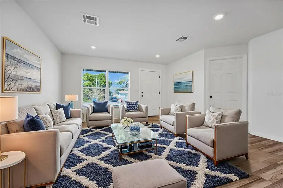 Furnished interior view inside a new home in , Haines City (Image 5). Furnished interior view inside a new home in , Haines City (Image 5).