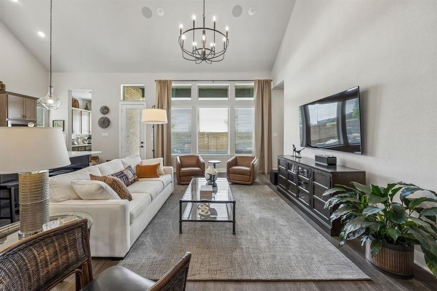 Furnished interior view inside a new home in , Mansfield (Image 12).
