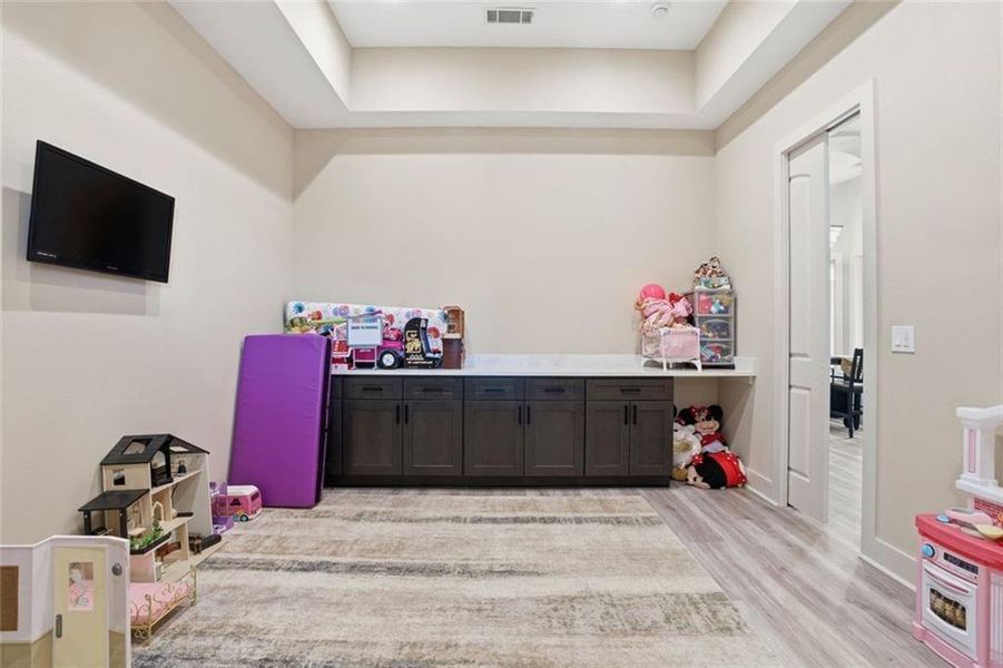 Furnished interior view inside a new home in , Clarkesville (Image 42).