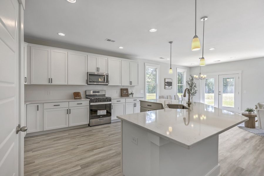 Furnished interior view inside a new home in , Dorchester (Image 34).