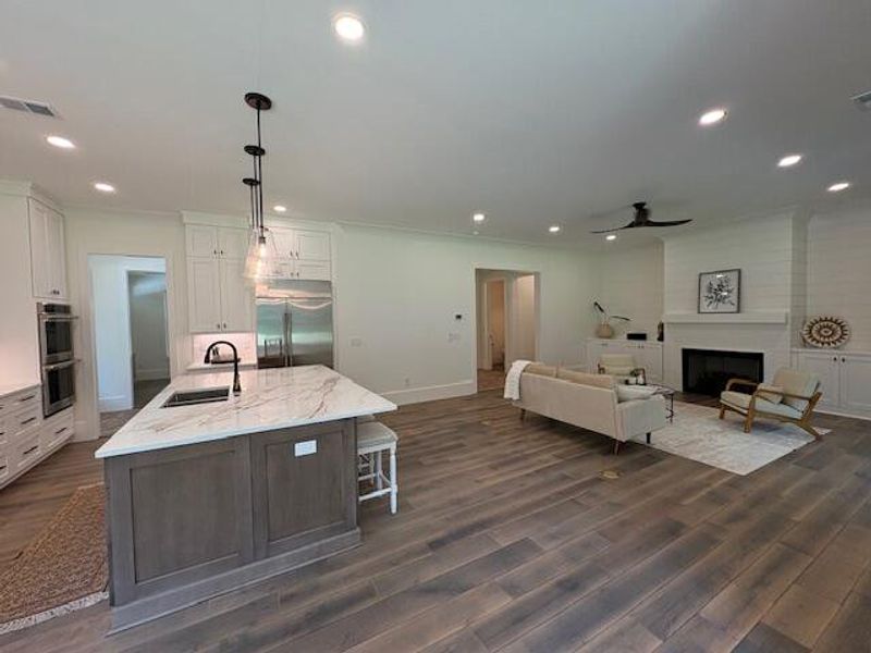Furnished interior view inside a new home in , Johns Island (Image 11).