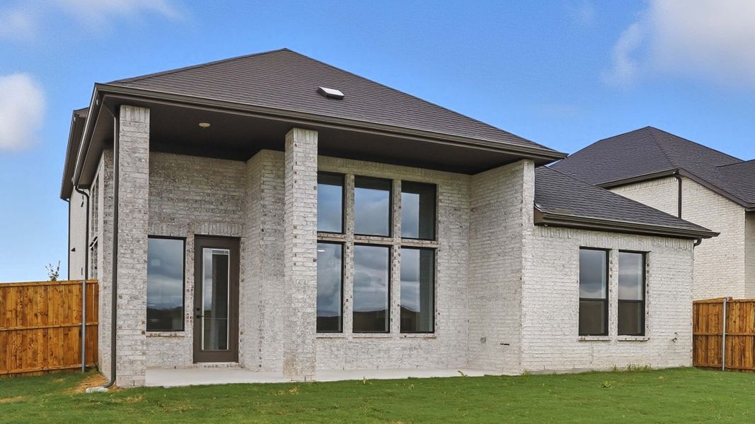 Representative exterior details of a home built from the CASCADE by D.R. Horton in Clearview Ranch, Royse City (Image 24). Representative exterior details of a home built from the CASCADE by D.R. Horton in Clearview Ranch, Royse City (Image 24).