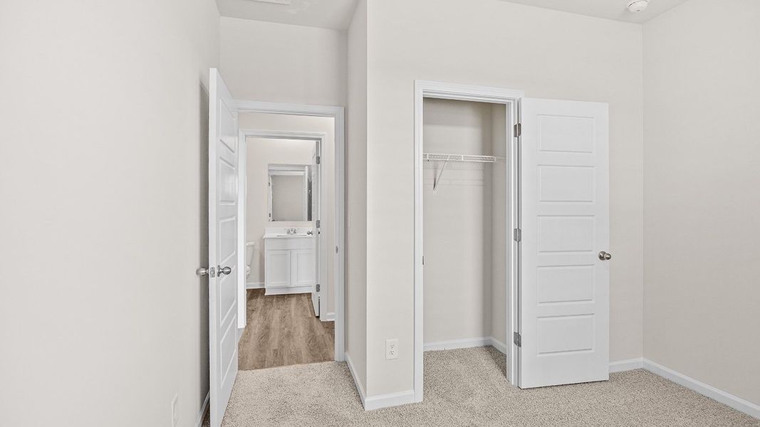Spacious, unfurnished interior of a new home in Remington Chase, Perry (Image 22).