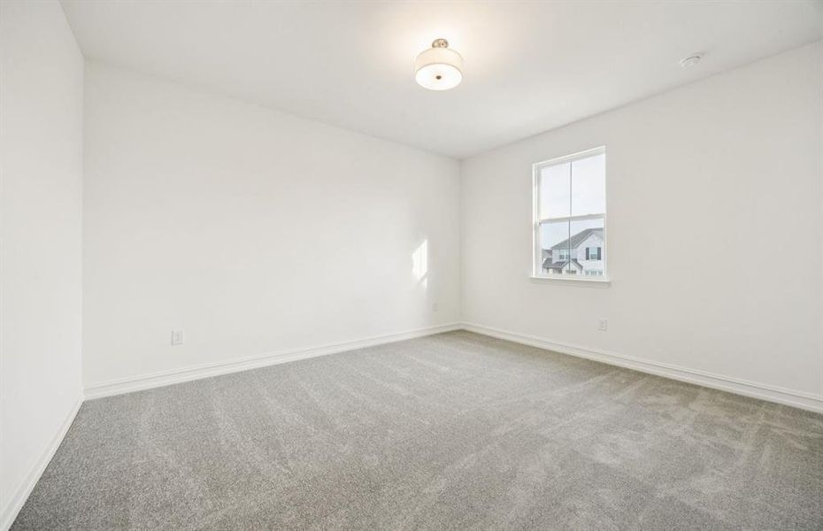 Cozy bedroom with natural light