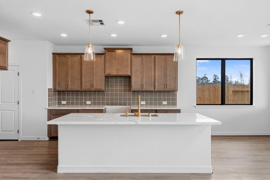 Kitchen. Sample product photo. Actual exterior and interior selections may vary by homesite. Photo may be virtually staged. Kitchen. Sample product photo. Actual exterior and interior selections may vary by homesite. Photo may be virtually staged.