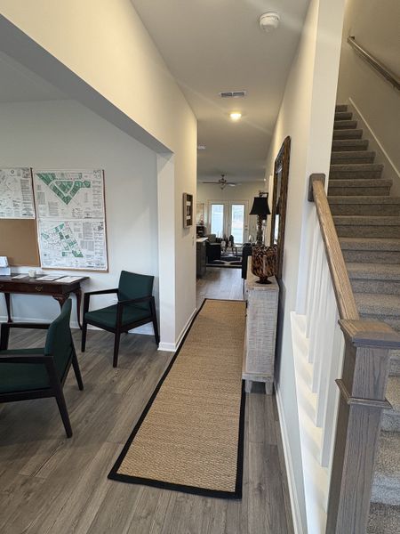 Photo is of the model home to show what the completed floor plan looks like. Selections and Options may vary.