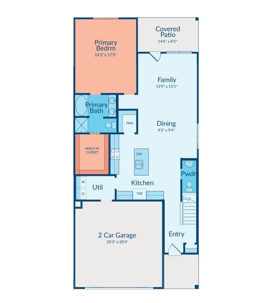 2D floor plan layout of this home in Magnolia Springs, Montgomery, TX (Image 5). 2D floor plan layout of this home in Magnolia Springs, Montgomery, TX (Image 5).