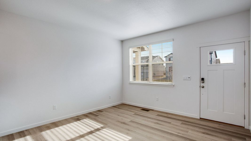 Spacious, unfurnished interior of a new home in Revere at Johnstown, Johnstown (Image 17). Spacious, unfurnished interior of a new home in Revere at Johnstown, Johnstown (Image 17).
