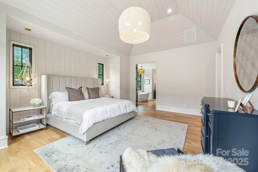 Furnished interior view inside a new home in , Charlotte (Image 9). Furnished interior view inside a new home in , Charlotte (Image 9).