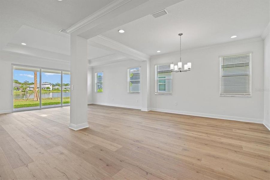Spacious, unfurnished interior of a new home in Cassata Lakes, Nokomis (Image 47). Spacious, unfurnished interior of a new home in Cassata Lakes, Nokomis (Image 47).