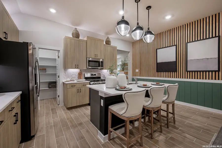 Furnished interior view inside a new home in Stream Waters, Seguin (Image 5).