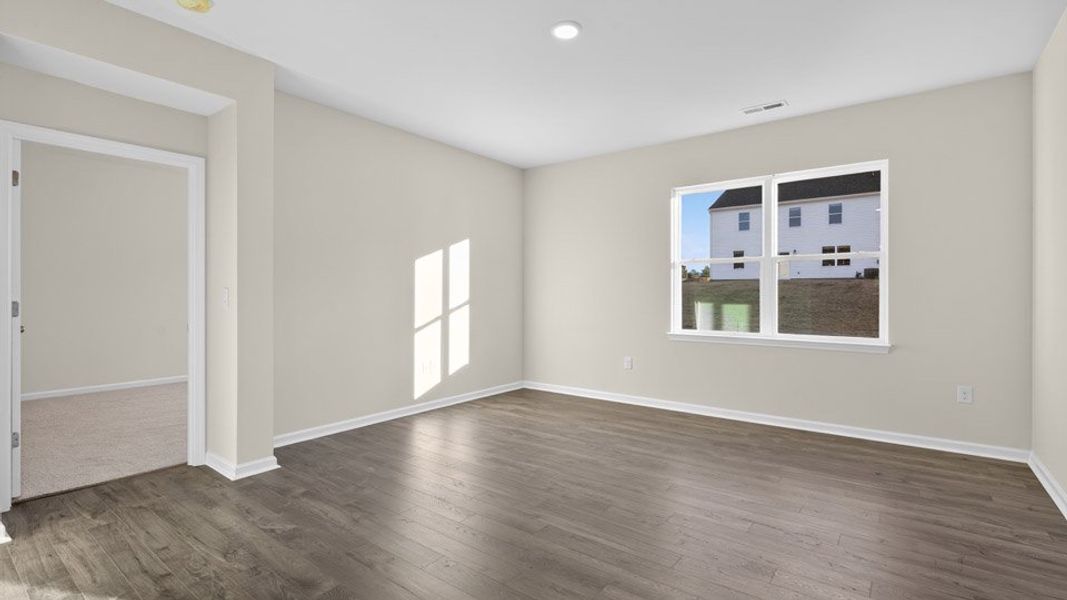 Spacious, unfurnished interior of a new home in Honeycutt Oaks, Angier (Image 16). Spacious, unfurnished interior of a new home in Honeycutt Oaks, Angier (Image 16).
