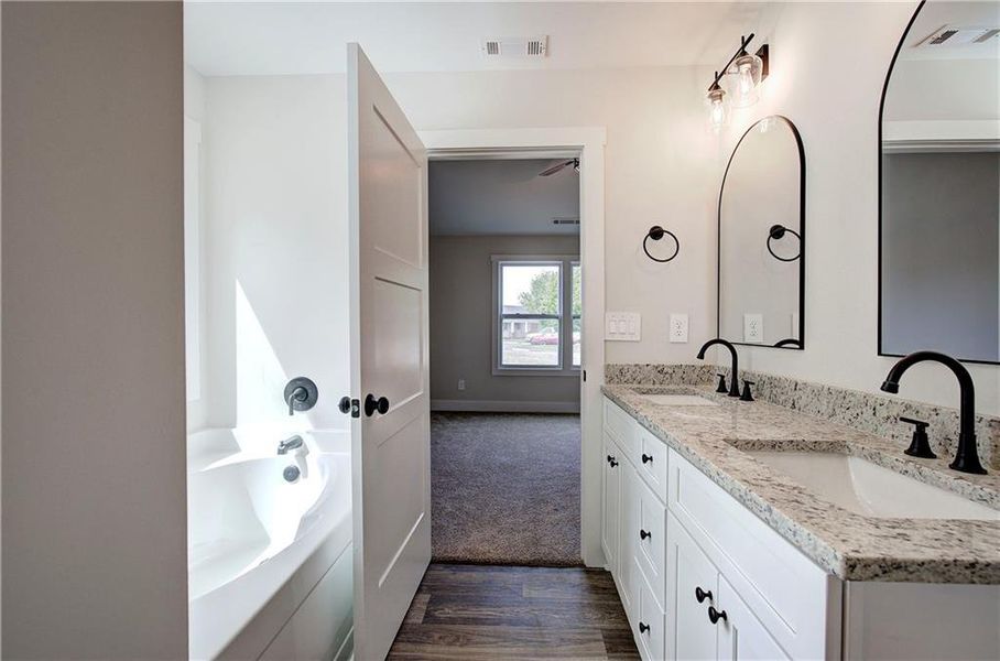 Furnished interior view inside a new home in , Rockmart (Image 8). Furnished interior view inside a new home in , Rockmart (Image 8).