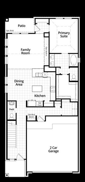 2D floor plan layout of this home in Heartland, Crandall, TX (Image 4). 2D floor plan layout of this home in Heartland, Crandall, TX (Image 4).
